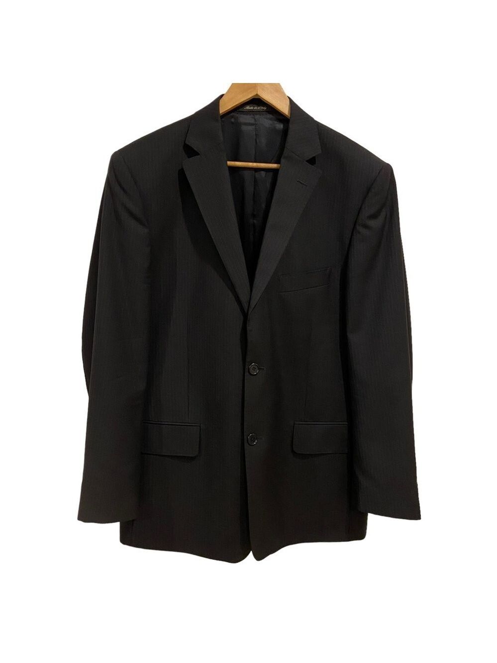 Reda suit jacket blazer Bianconi Uomo Arezzo Biella Italia 100% wool black 40R